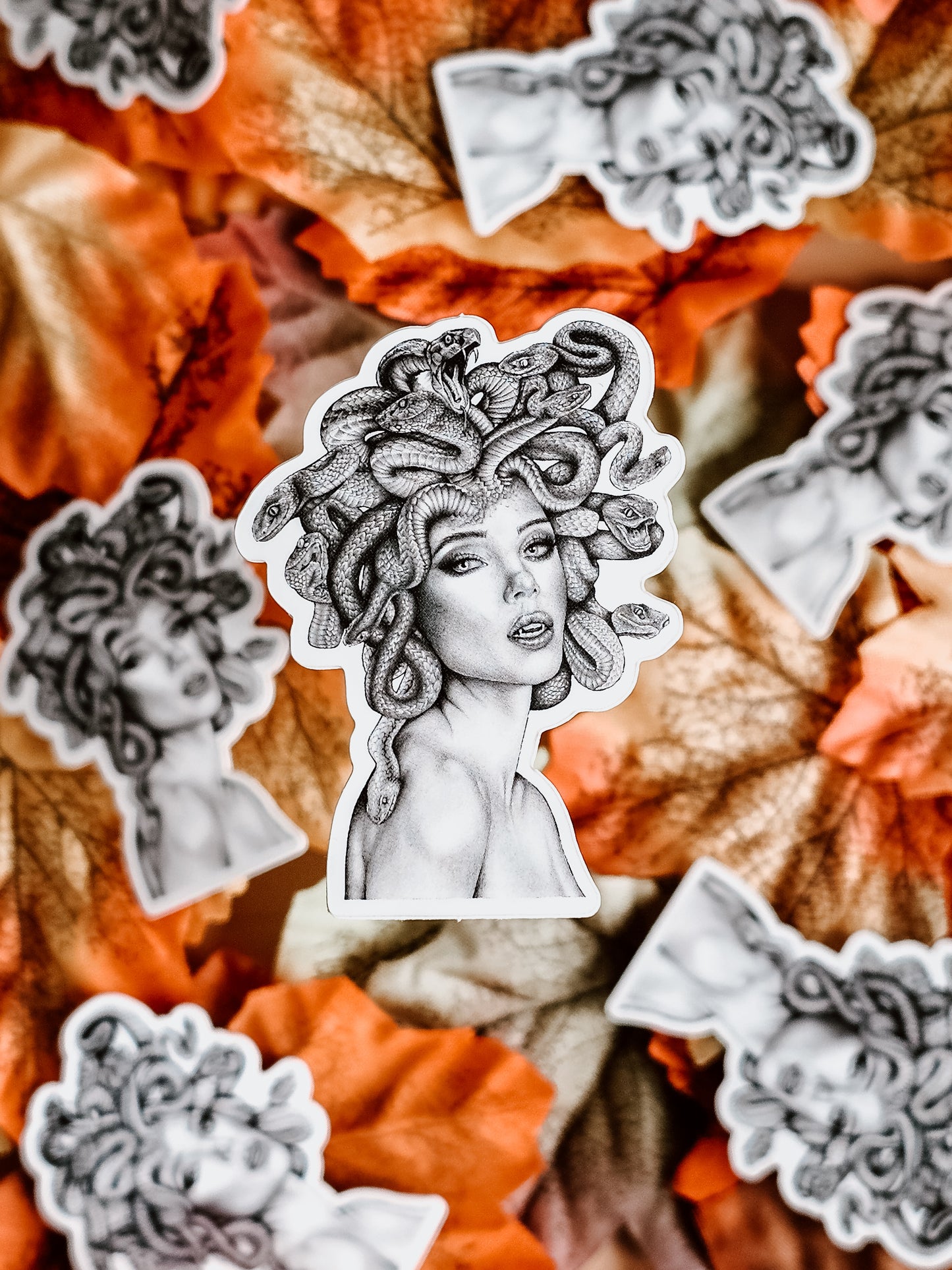 Medusa Sticker (4.5 x 6cm)