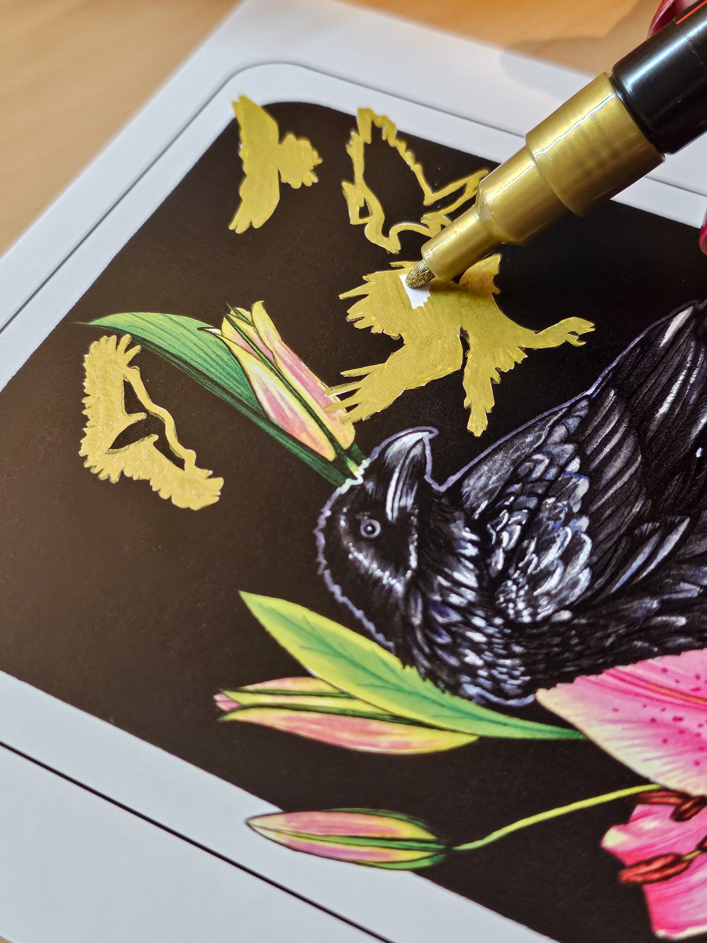 Imperfectly Perfect "Death" Tarot Card (50% off, slight damage)