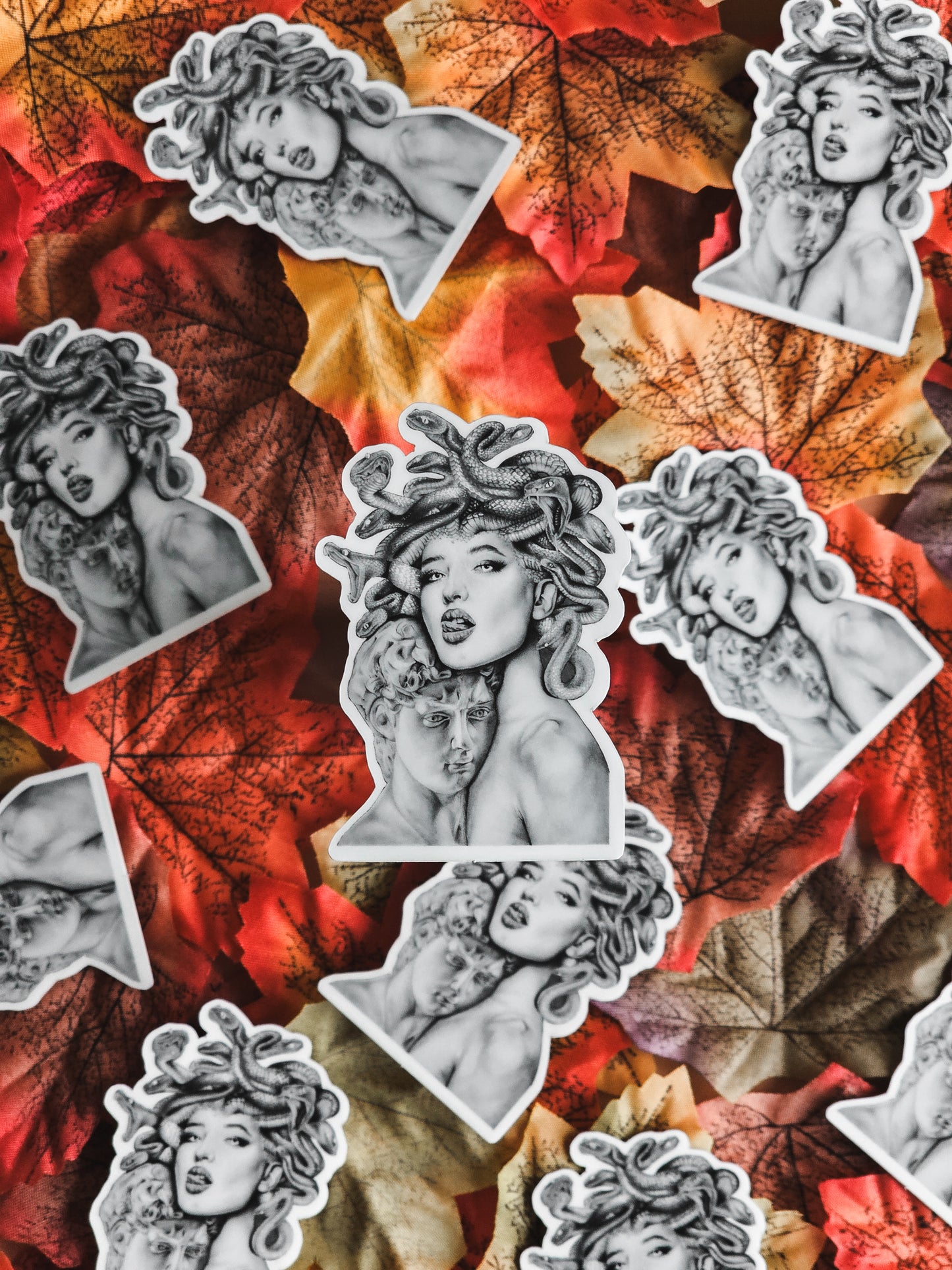 Medusa II Sticker (4.8 x 7cm)