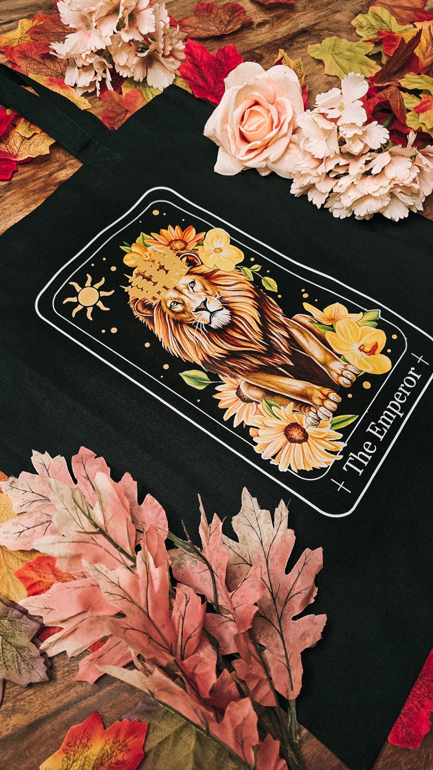 "The Emperor" Tarot Tote Bag