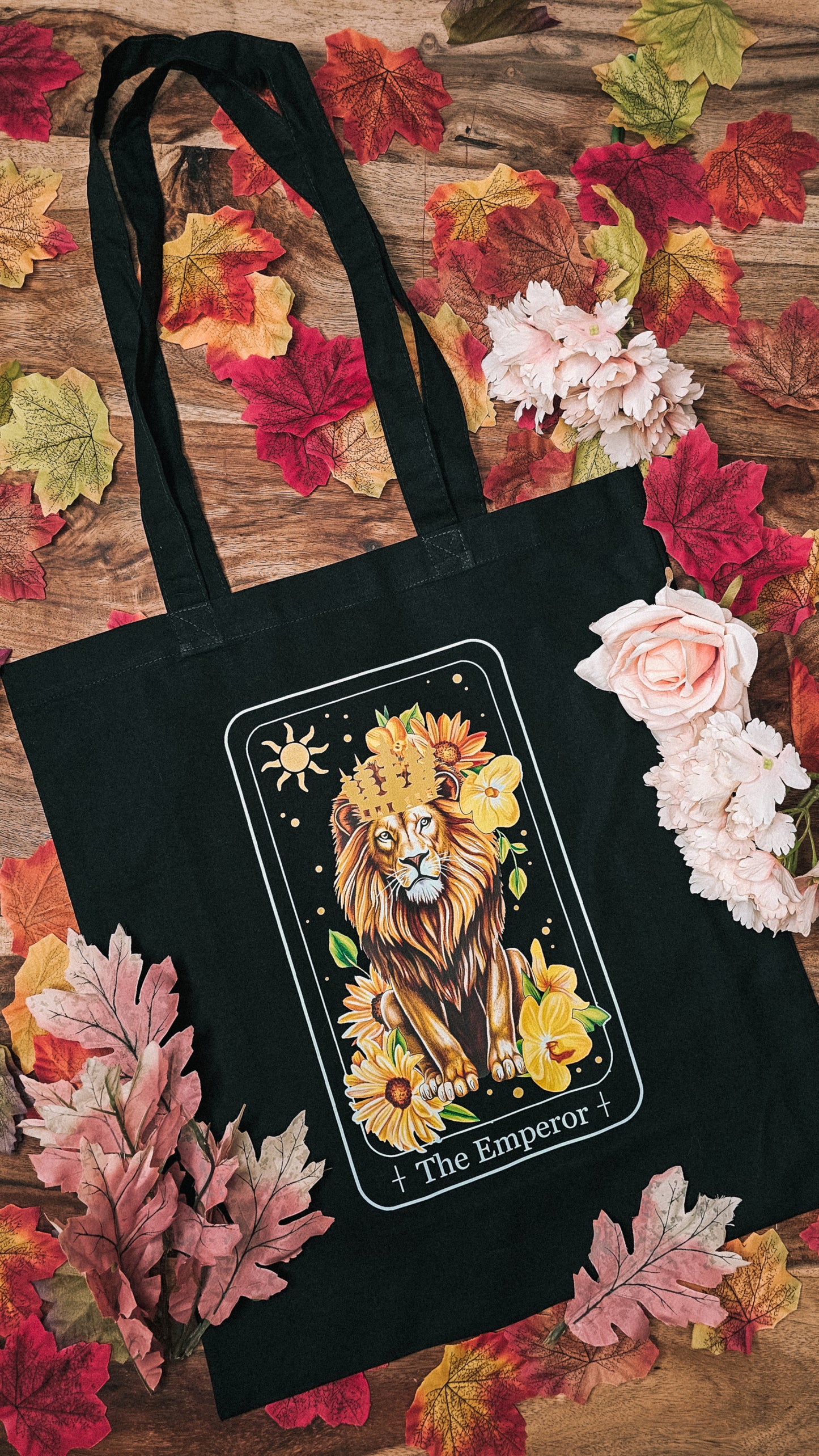 "The Emperor" Tarot Tote Bag