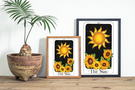Discontinued "The Sun" Tarot Card