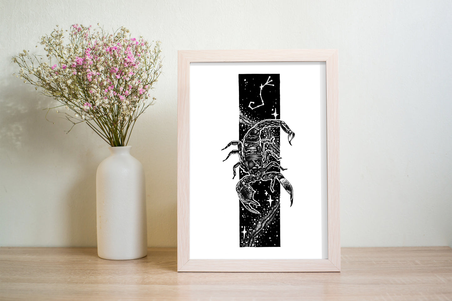 Scorpio Constellation Print (A5 - 5.8" x 8.3")