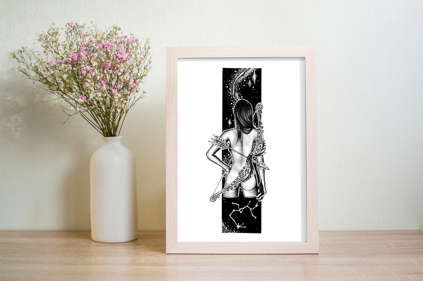 Sagittarius Constellation Print (A5 - 5.8" x 8.3")