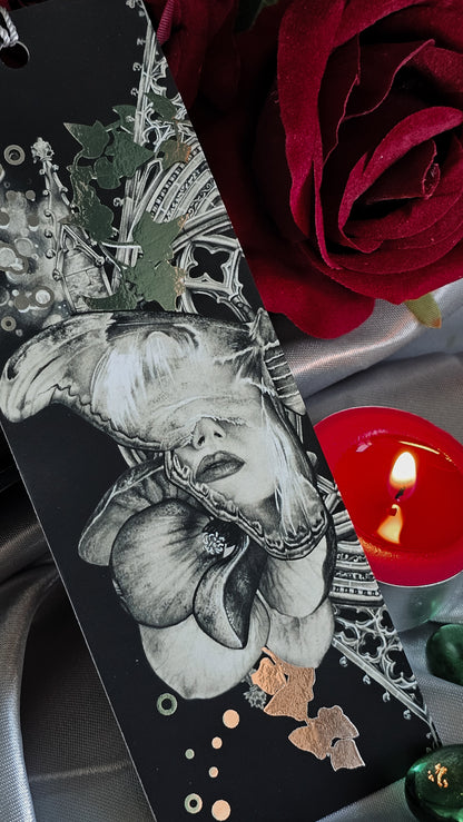 "Godless & Divine" Bookmark (Silver foil)