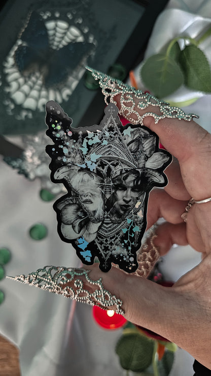 "Godless & Divine" Foil Sticker