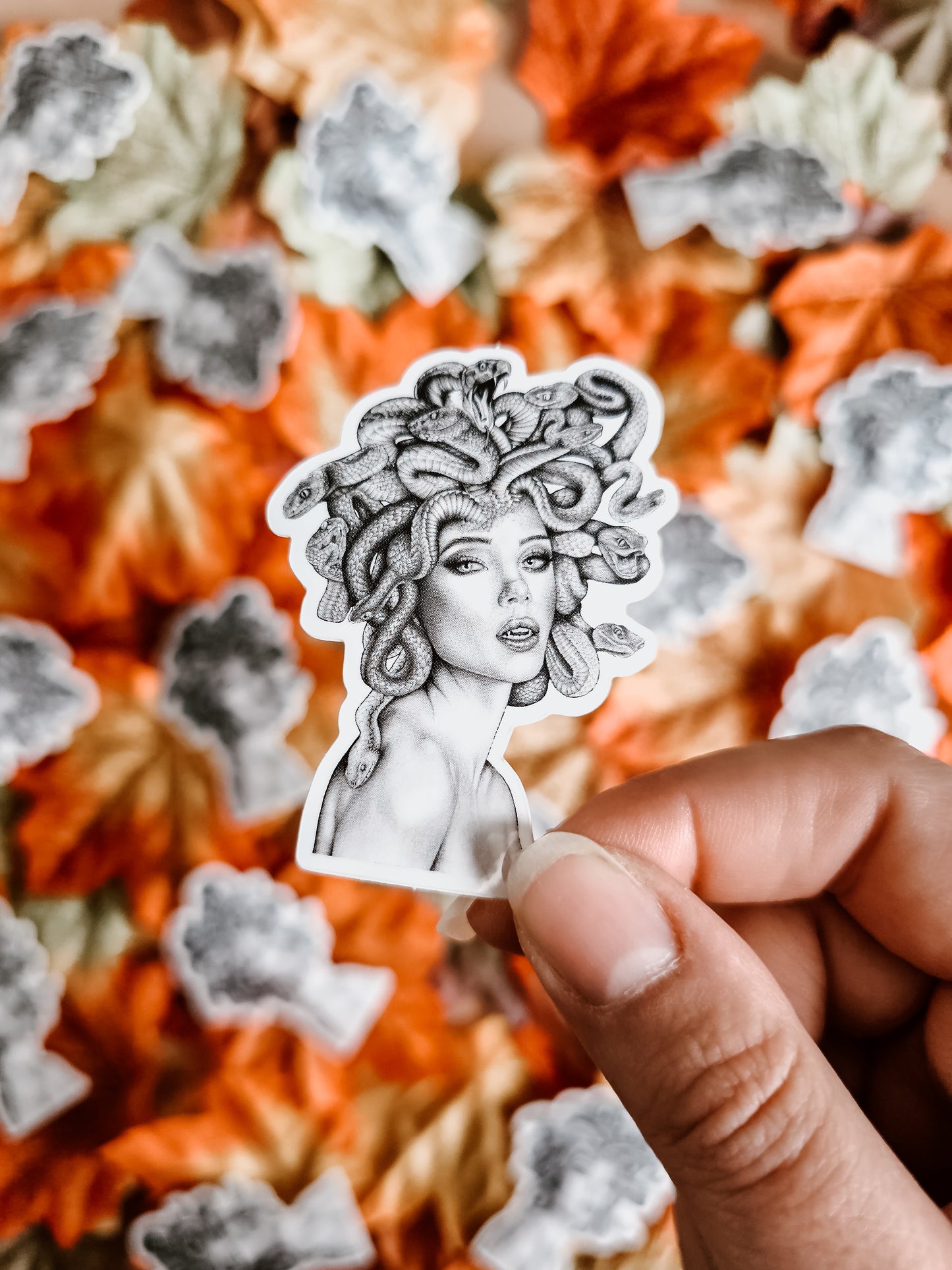 Medusa Sticker (4.5 x 6cm)