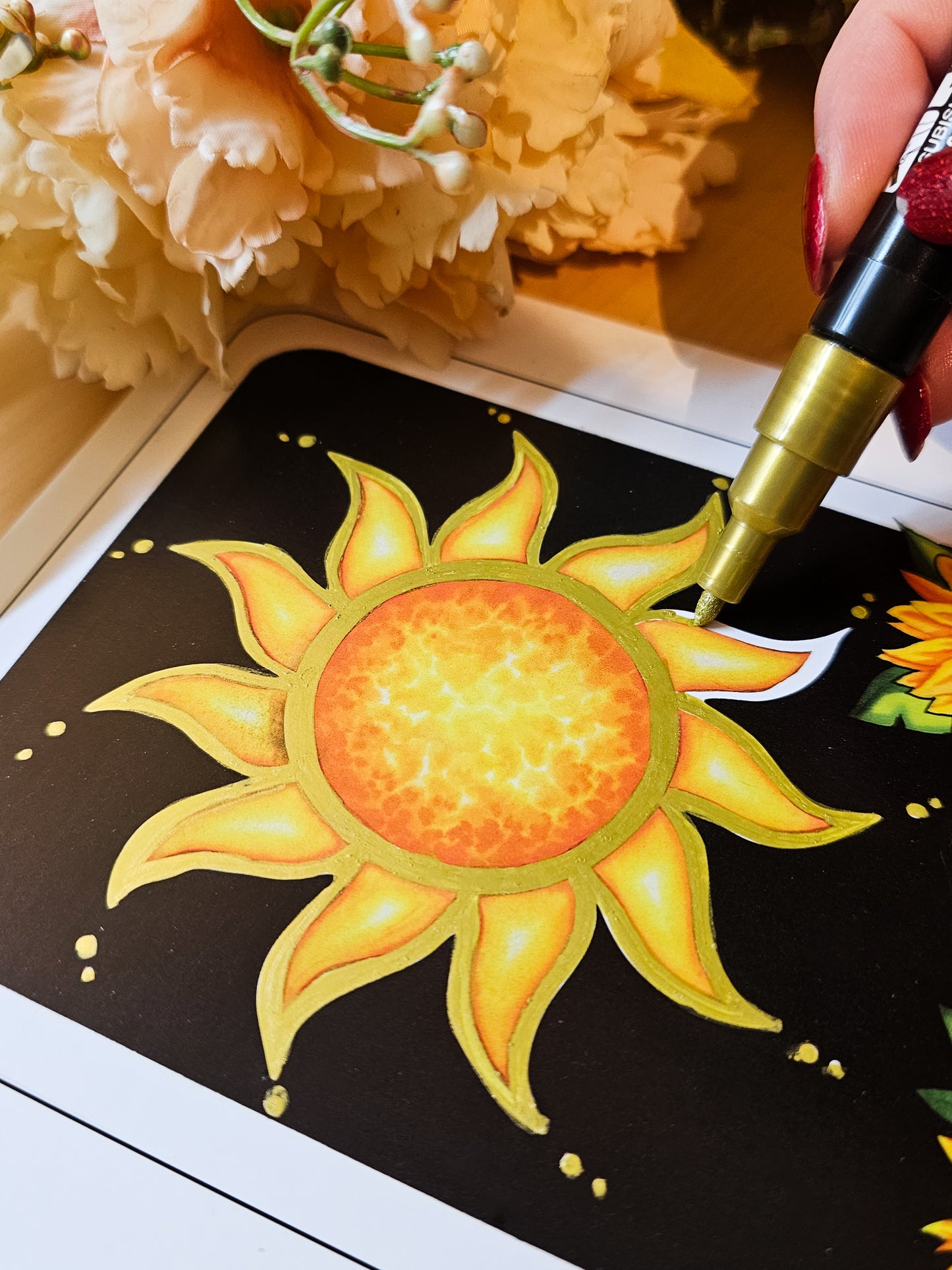 "The Sun" Tarot Card