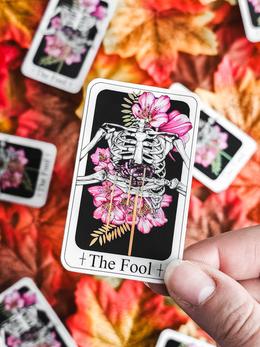 The Fool Tarot Sticker (4.2 x 7cm)