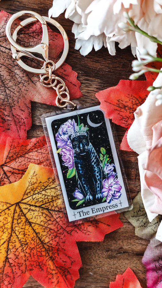 "The Empress" Tarot Keyring