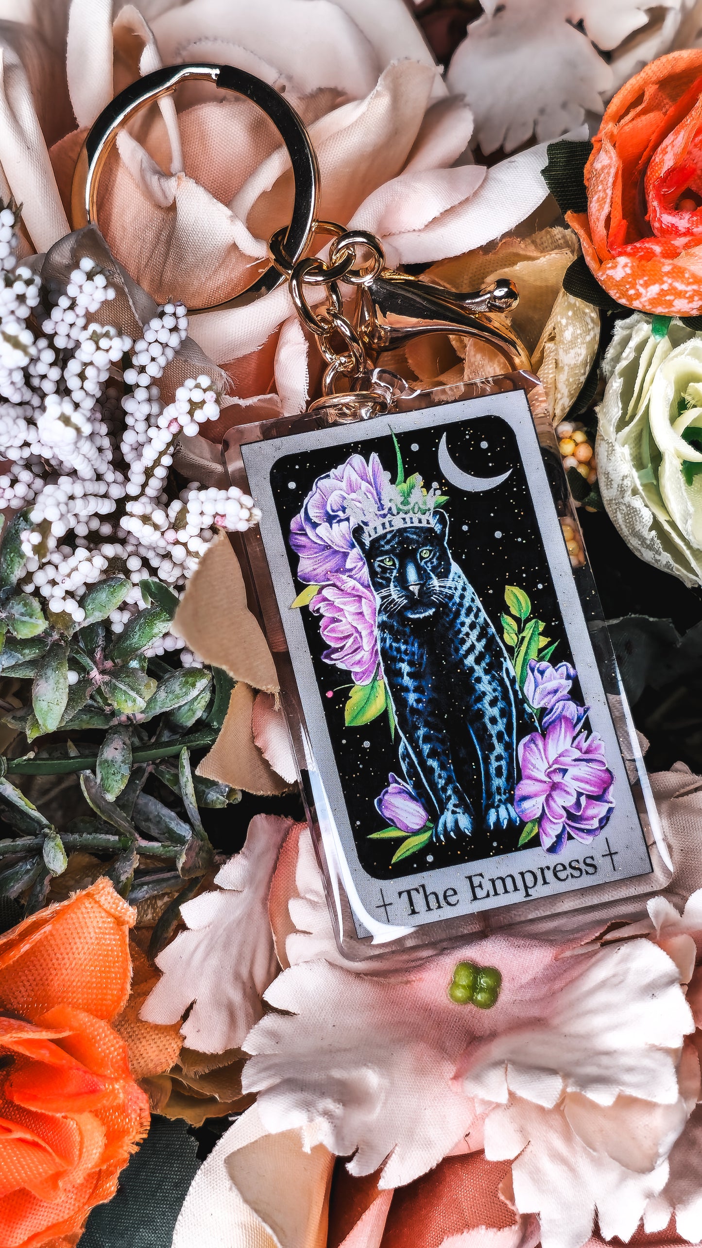 "The Empress" Tarot Keyring