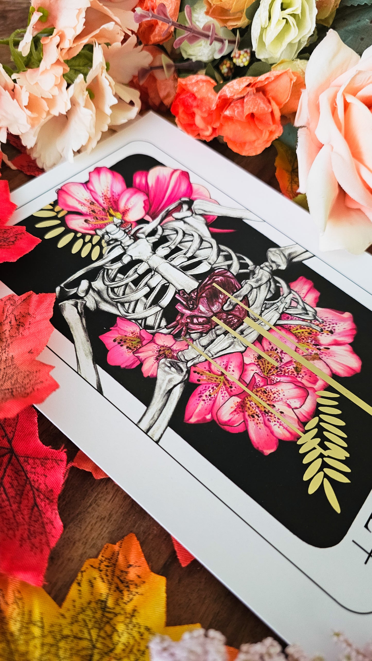 "The Fool" Tarot Card Gold Foil Print