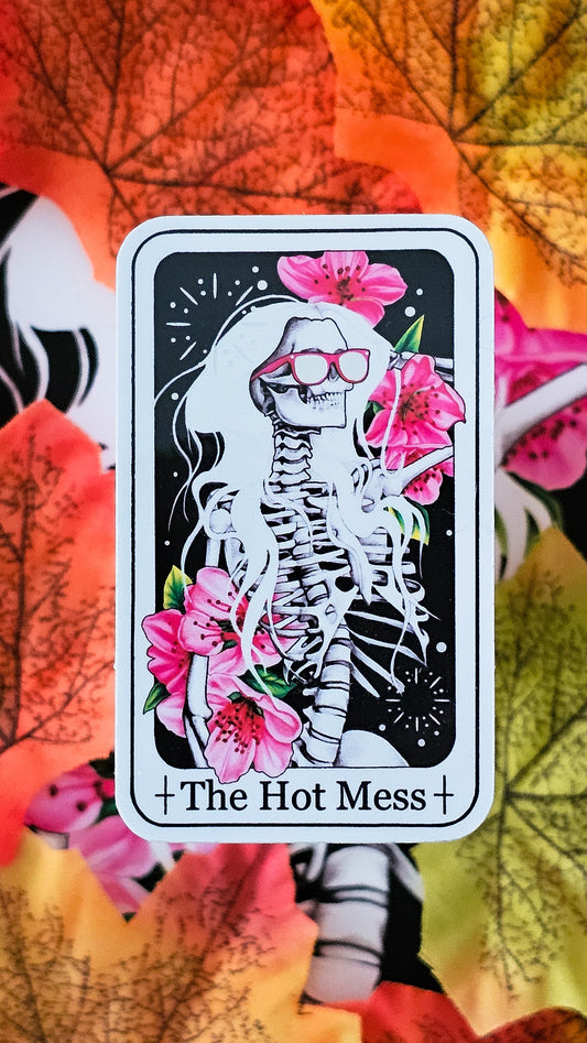 The Hot Mess Tarot Sticker