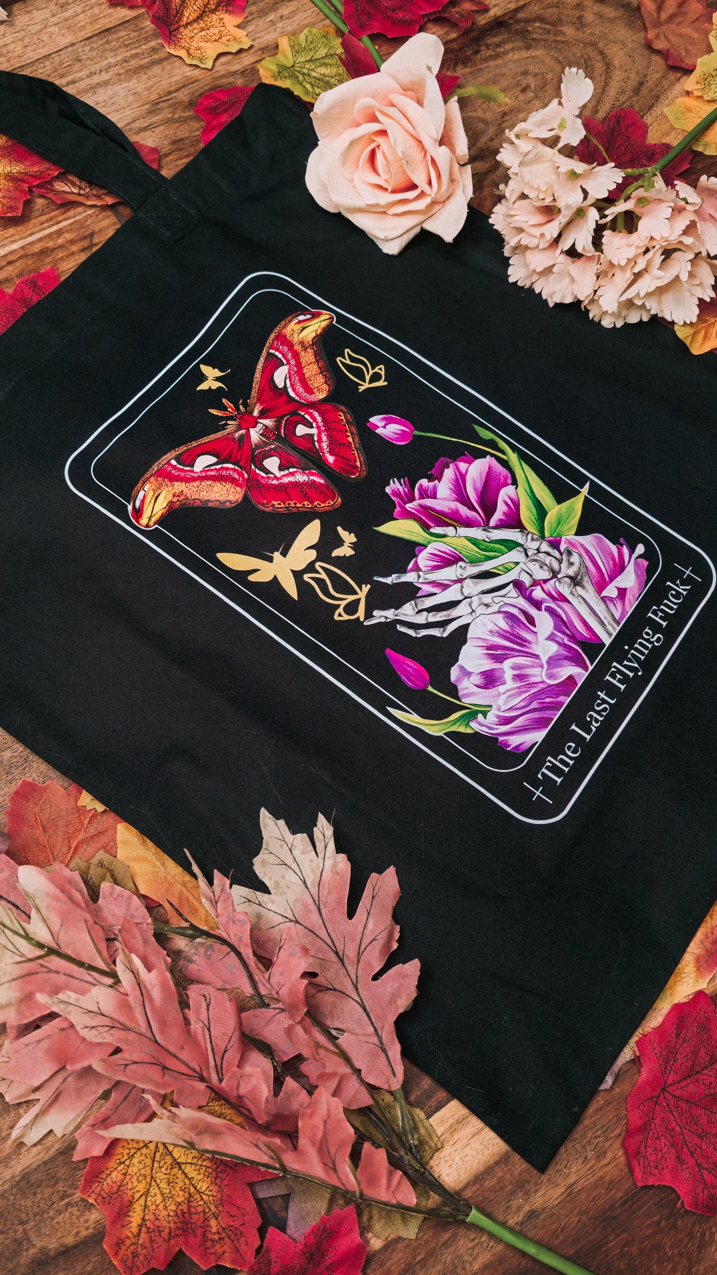 "The Last Flying Fuck" Tarot Tote Bag