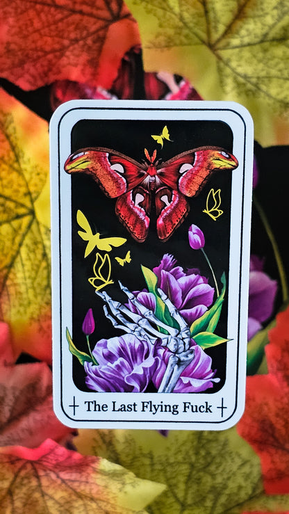 The Last Flying Fuck Tarot Sticker