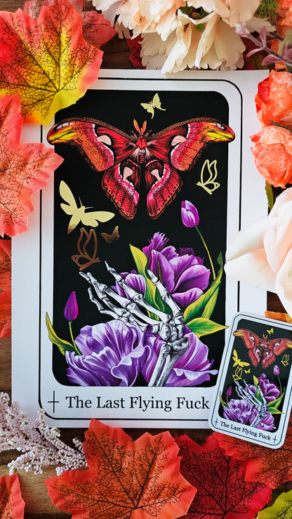The Last Flying Fuck Tarot Sticker