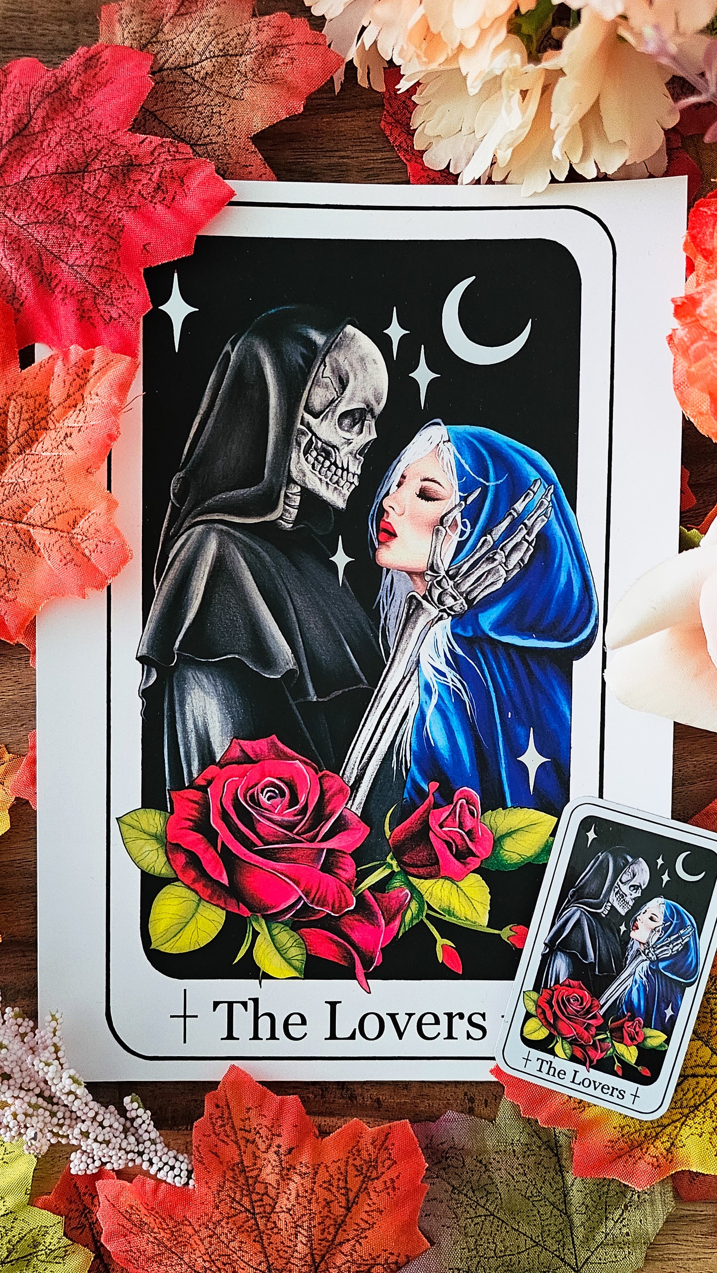 The Lovers Tarot Sticker