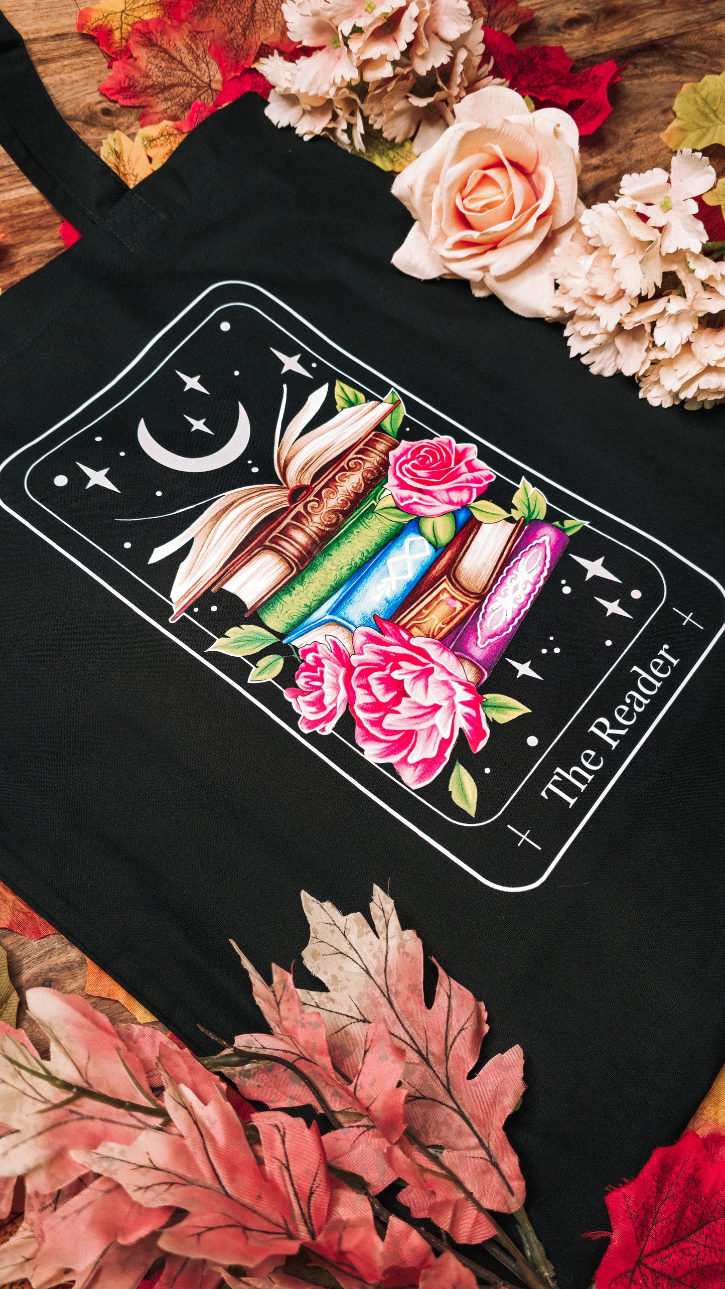 "The Reader" Tarot Tote Bag