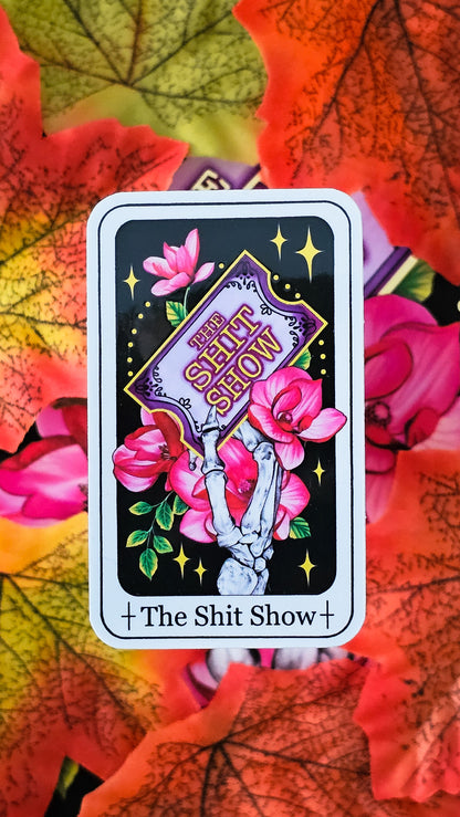 The Shit Show Tarot Sticker