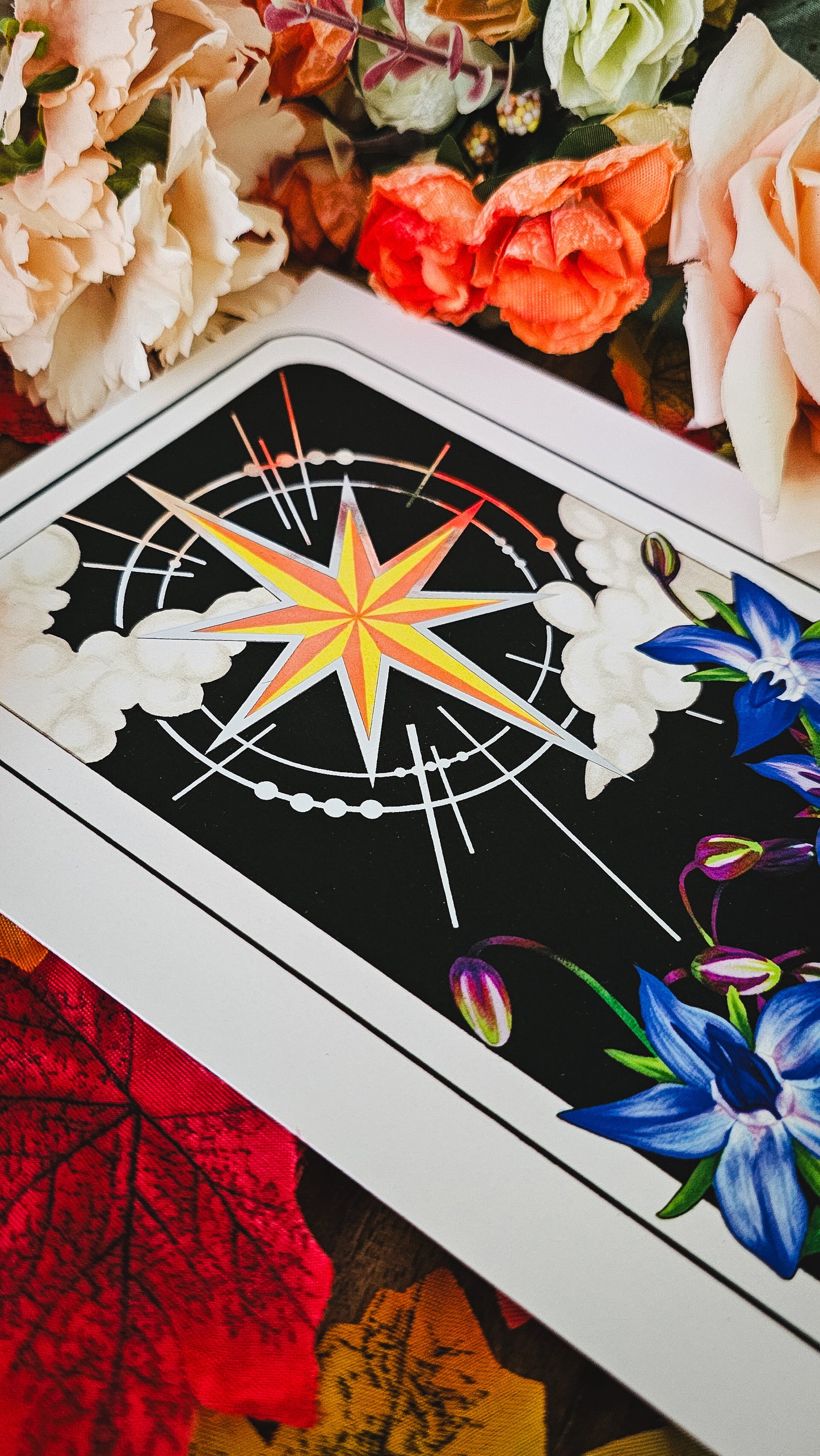"The Star" Tarot Card Silver Foil Print