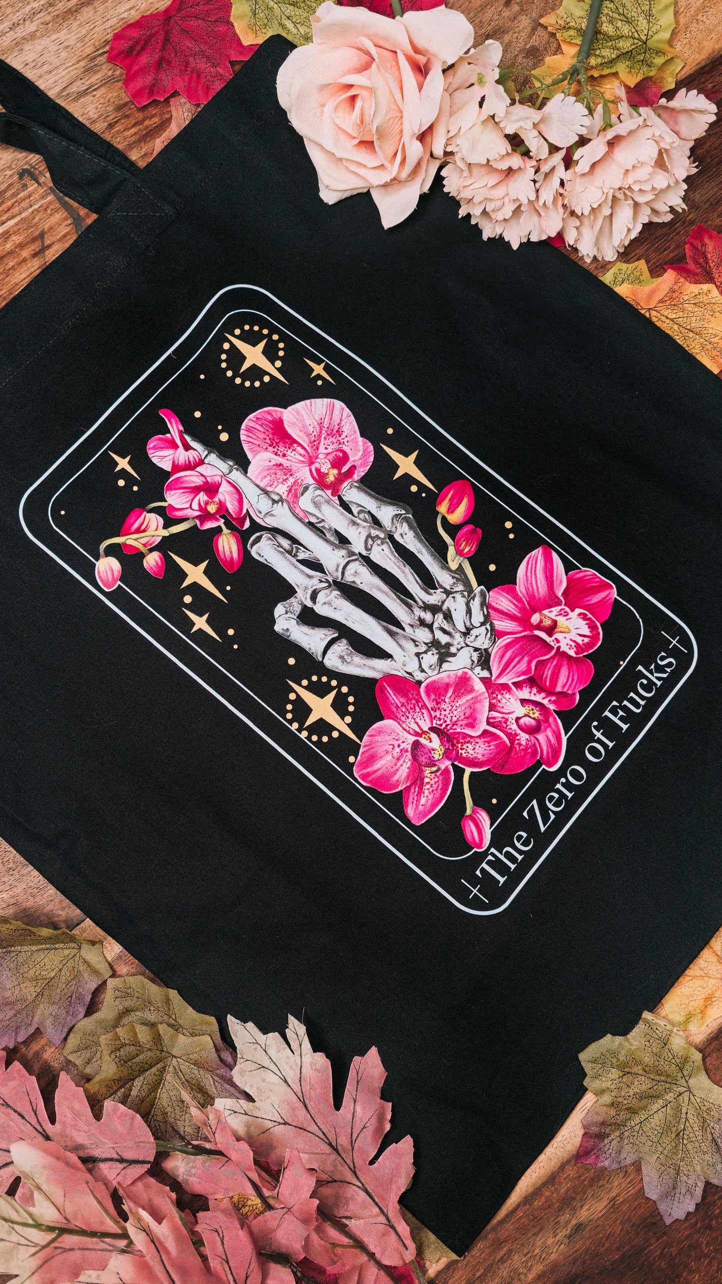 "The Zero of Fucks" Tarot Tote Bag