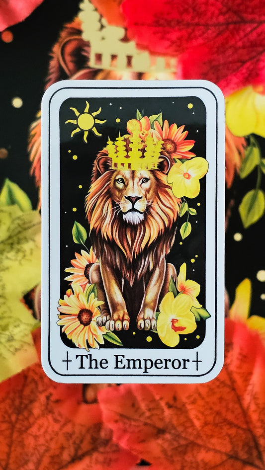 The Emperor Tarot Sticker