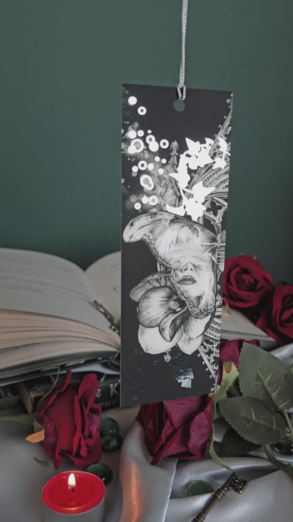 "Godless & Divine" Bookmark (Silver foil)